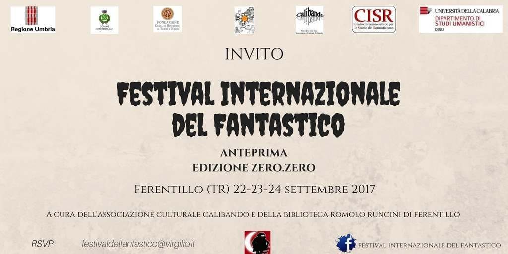 Invito al Festival del fantastico