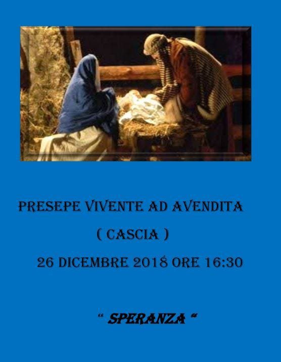 presepe vivente a Cascia