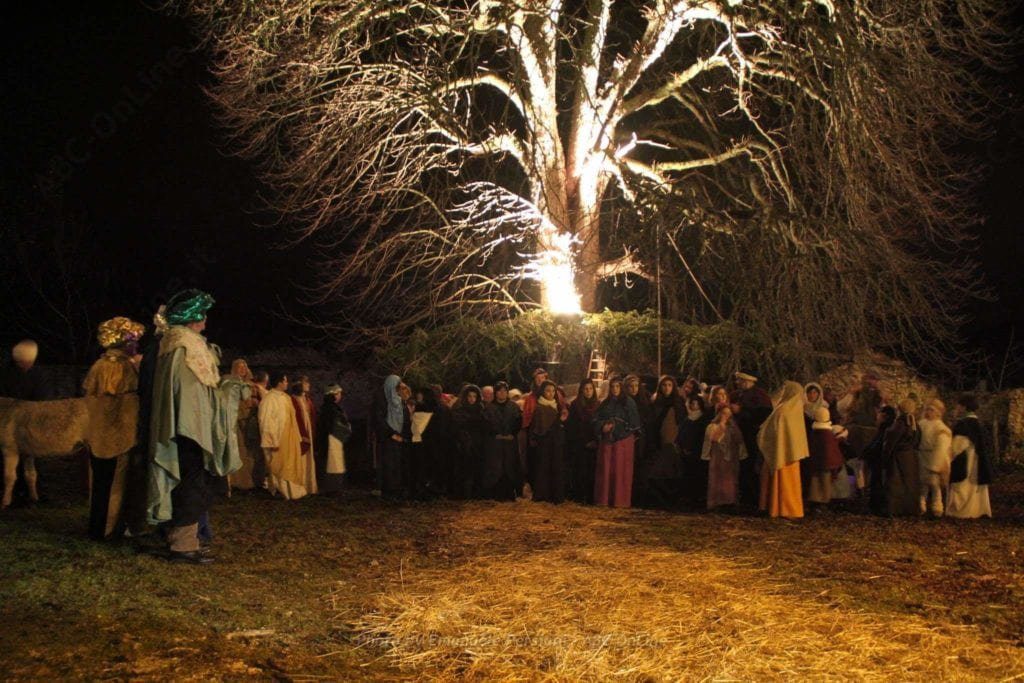 presepe vivente a Cascia - Avendita