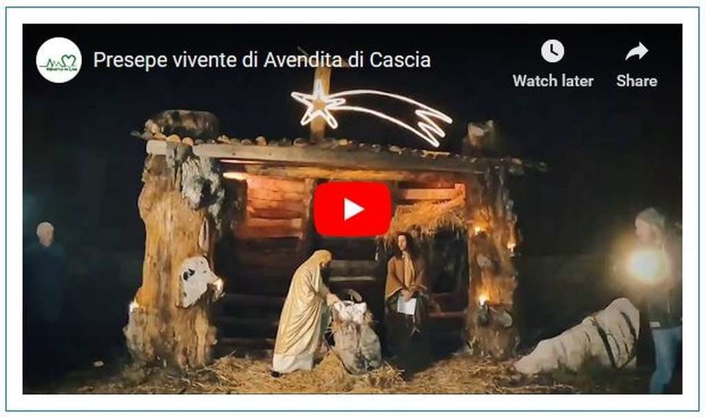 video presepe di Avendita