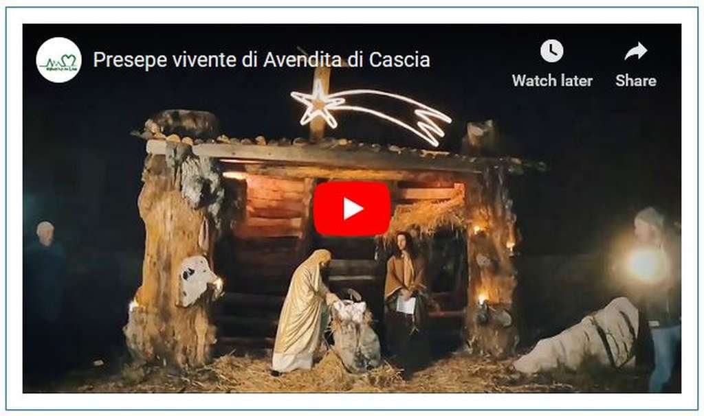 video presepe di Avendita